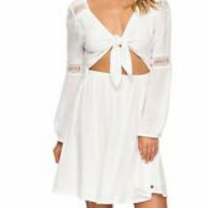 NWT Roxy cutout beach dress